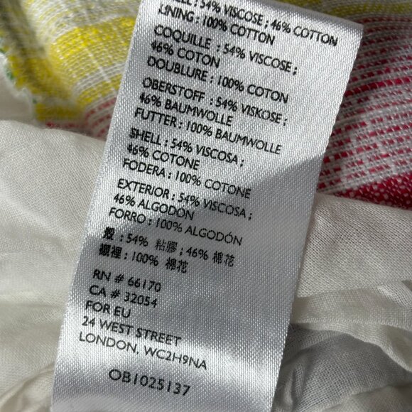 Urban Outfitters Sz S Rainbow Striped Flowy Maxi Dress - Picture 6 of 6